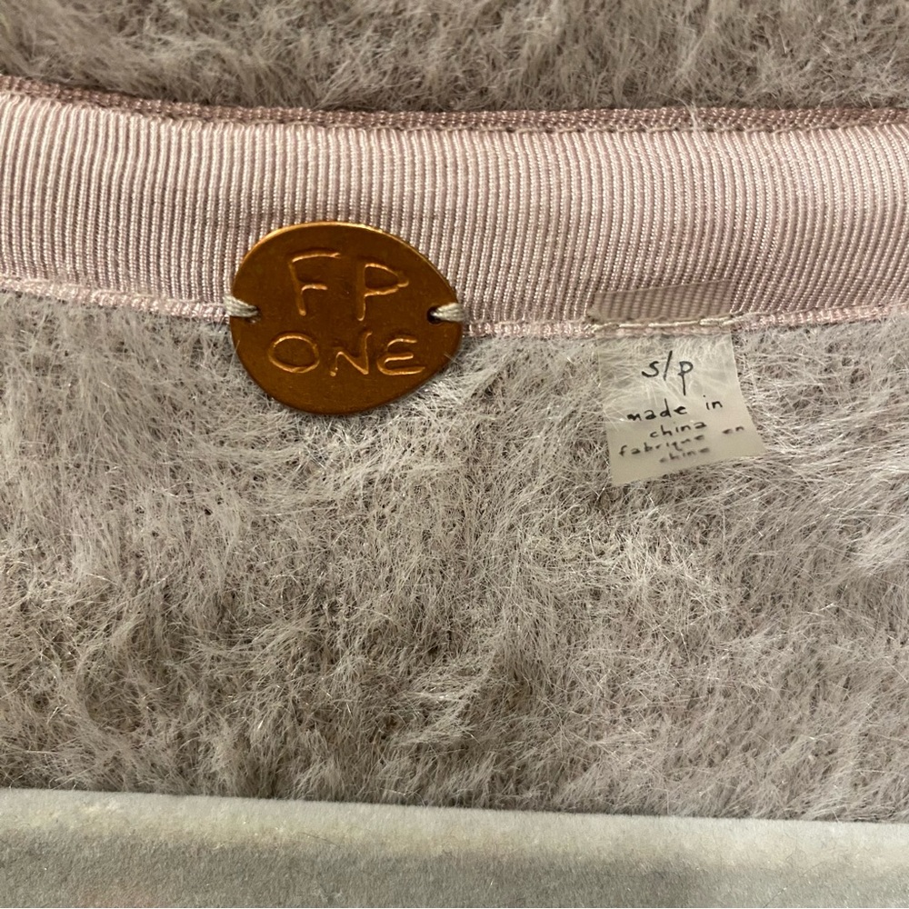 Free People Gray Cozy Sweater - Picture 12 of 16